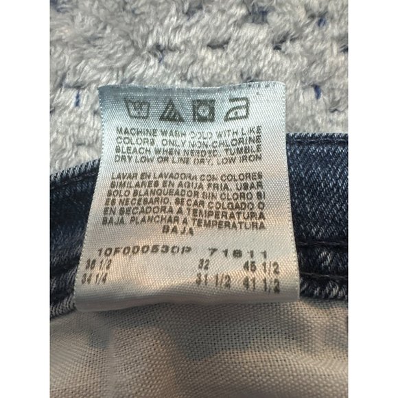 Lee Classic Fit Straight Leg at the Waist Jeans Womens 14 Denim Blue High Rise - Picture 6 of 10